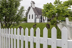 EGLISE ANGLICANE DE SAINT-MARK, KINGS LANDING, VILLAGE HISTORIQUE ANGLOPHONE, PAROISSE DE PRINCE-WILLIAM, FREDERICTON, NOUVEAU-BRUNSWICK, CANADA, AMERIQUE DU NORD 