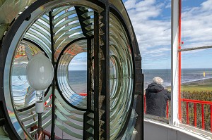 INTERIEUR DU PHARE DE MISCOU, ILE DE MISCOU, NOUVEAU-BRUNSWICK, CANADA, AMERIQUE DU NORD 