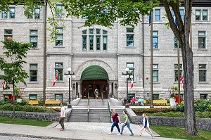 FACADE DE L'HOTEL DE VILLE, CITY HALL, QUEBEC, CANADA 