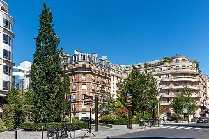 NOUVELLES CONSTRUCTIONS D'IMMEUBLES D'HABITATION, PLACE ANATOLE FRANCE, LEVALLOIS-PERRET, (92) HAUTS-DE-SEINE, ILE-DE-FRANCE, FRANCE 