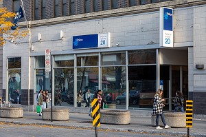 POSTE DE POLICE DE QUARTIER NUMERO 20, RUE SAINTE-CATHERINE, MONTREAL, QUEBEC, CANADA 