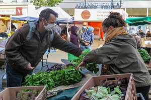 LA MARCHE AVEC LE MASQUE ROCHEFORT, CHARENTE-MARITIME (17), FRANCE 