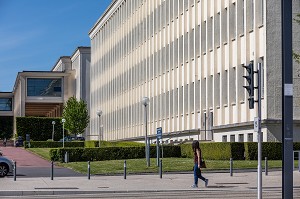 CITE UNIVERSITAIRE CLASSEE MONUMENT HISTORIQUE, CAEN, CALVADOS, NORMANDIE, FRANCE 