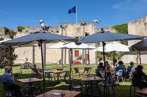 LE MANCEL, RESTAURANT DU CHATEAU, CAEN, CALVADOS, NORMANDIE, FRANCE 