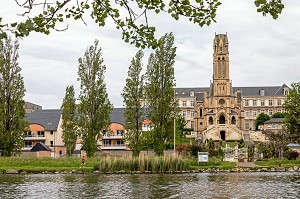 CHAPELLE DU PETIT LOURDES, CAEN, COLOMBELLES, CALVADOS, NORMANDIE, FRANCE 