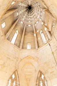 INTERIEUR DU CLOCHER DE L'EGLISE SAINT-PIERRE, CAEN, CALVADOS, NORMANDIE, FRANCE 