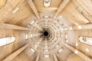 INTERIEUR DU CLOCHER DE L'EGLISE SAINT-PIERRE, CAEN, CALVADOS, NORMANDIE, FRANCE 