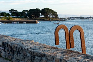 PONT DE SAINT-CADO, BELZ, MORBIHAN, BRETAGNE, FRANCE 