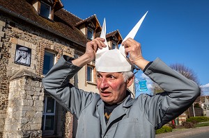JACQUES HERMIER, CREATEUR DU CIRCUIT BOURVIL, LA VIEILLE-LYRE, EURE, NORMANDIE, FRANCE 