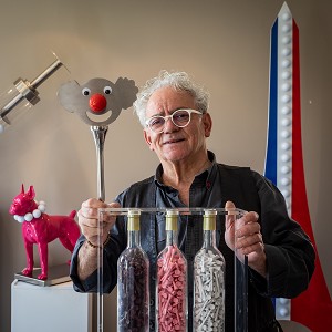 HUBERT PRIVE, ARTISTE SCULPTEUR SUR L'ART DU GOLF, LES BARILS, EURE, NORMANDIE, FRANCE 