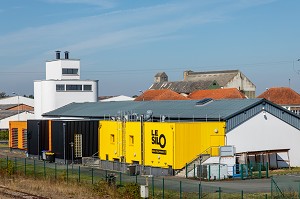 LE SILO, ESPACE CULTUREL DE MUSIQUE, ESCALADE ET EXPOSITION, VERNEUIL D'AVRE ET D'ITON, EURE, NORMANDIE, FRANCE 