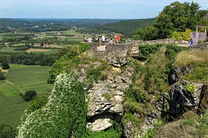 PANORAMA DU BELVEDERE, DOMME, DORDOGNE, PERIGORD, FRANCE 