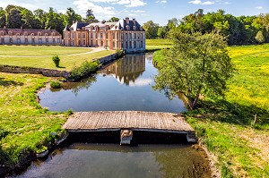 CHATEAU DE MONTIGNY-SUR-AVRE, VALLEE DE L'AVRE, EURE, NORMANDIE, FRANCE 