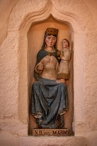 NOTRE-DAME DES MARINS, CHAPELLE DE SAINT-GUIREC, PERROS-GUIREC, COTE DE GRANIT ROSE, COTES-D'AMOR, BRETAGNE, FRANCE 