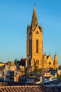 CLOCHER DE L'EGLISE SAINT-JEAN-DE-MALTE, AIX-EN-PROVENCE, BOUCHES-DU-RHONE, FRANCE 