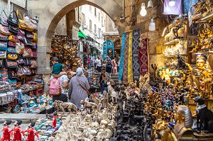 SOUK DE KHAN EL-KHALILI, LE CAIRE, EGYPTE, AFRIQUE 