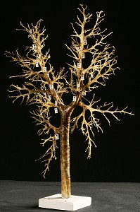 ARBRE BRONCHIQUE DU PORC, MUSEE FRAGONARD, ECOLE NATIONALE VETERINAIRE D'ALFORT, MAISONS-ALFORT, VAL-DE-MARNE (94), FRANCE 
