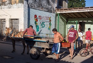MARCHE LOCAL, TRINIDAD, CLASSEE AU PATRIMOINE MONDIAL DE L’HUMANITE PAR L’UNESCO, CUBA, CARAIBES 