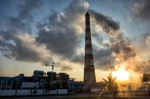 RAFFINERIE DE PETROLE DANS LA REGION DE MATANZAS, CUBA, CARAIBES 