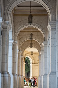 ARCADES DE L'AVENIDA DE BELGICA, LA HAVANE, CUBA, CARAIBES 