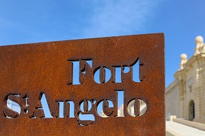 FORT SANT ANGELO, FORT SAINT ANGE, BIRGU, VITTORIOSA, MALTE 