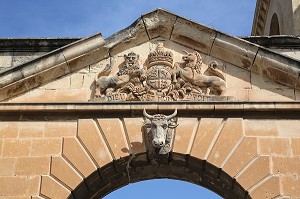PORTE DE LA VILLE DE BIRGU, 3 CITES, MALTE 