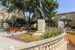 JARDIN DE UPPER BARRAKKA, LA VALETTE, MALTE 