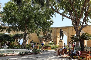 JARDIN DE UPPER BARRAKKA, LA VALETTE, MALTE 