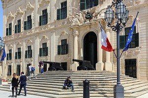 AUBERGE DE CASTILLE, PALAIS DU 1ER MINISTRE, LA VALETTE, MALTE 