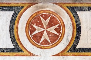 CROIX DE MALTE, CO CATHEDRALE ST JEAN, LA VALETTE, MALTE 