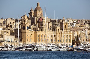 MUSEE DE LA MARINE MARINA DE VITTORIOSA, YACHTS GRAND PORT DE LA VALETTE, MALTE 