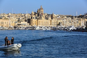 SENGLEA, GRAND PORT DE LA VALETTE, MALTE 