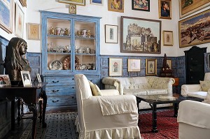 LE SALON BLEU, CASA ROCCA PICCOLA, LA VALETTE, MALTE 