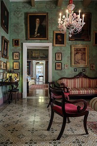 LE SALON VERT, CASA ROCCA PICCOLA, LA VALETTE, MALTE 