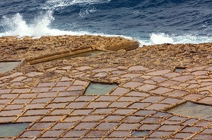 SALINES DE XWEJNI, ILE DE GOZO, MALTE 