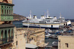 TERMINAL DU FERRY, ILE DE GOZO, MALTE 