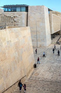 NOUVEAU PARLEMENT DE MALTE REALISE PAR RENZO PIANO, LA VALETTE, MALTE 