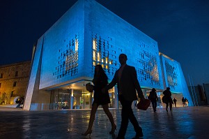 NOUVEAU PARLEMENT DE MALTE REALISE PAR RENZO PIANO, LA VALETTE, MALTE 