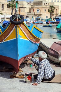 PORT DE MARSAXLOKK, MALTE 