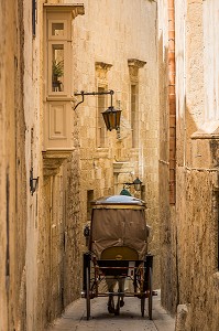 RUELLE DE MDINA ET PASSANTE, MALTE 