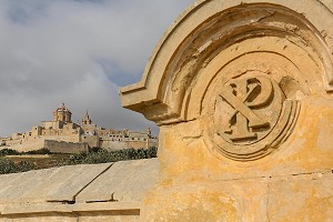 CATHEDRALE SAINT PIERRE ET SAINT PAUL DE MDINA, ANCIENNE VILLE MEDIEVALE FORTIFIEE ET ANCIENNE CAPITALE DE MALTE, MDINA, MALTE 