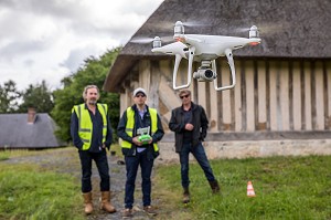 FORMATION TELEPILOTE DE DRONE, SAINT-PIERRE AZIF, (14) CALVADOS, NORMANDIE, FRANCE 