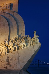 MONUMENT DES DECOUVERTES, QUARTIER DE BELEM, LISBONNE, PORTUGAL 