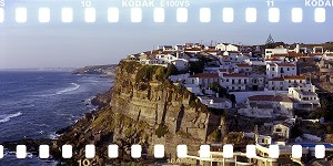 VILLAGE DE AZENHAS DO MAR, REGION DE LA COSTA DO ESTORIL ET SINTRA, PORTUGAL 