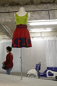 EXPOSITION TEMPORAIRE AU MUDE, MUSEE DU DESIGN ET DE LA MODE (MUSEU DO DESIGN E DA MODA), QUARTIER DE LA BAIXA, CENTRE-VILLE DE LISBONNE, PORTUGAL 