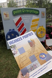 PRESENTATION OPERATION VACANCES PROPRE, ASSOCIATION DES MAIRES DE FRANCE, AMF, PARIS (75) 