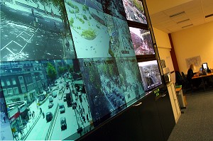 SALLE DE REGULATION DU TRAFIC LONDRES 