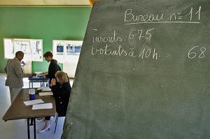 TAUX DE PARTICIPATION DANS UN BUREAU DE VOTE LORS D'UN SCRUTIN  D'ELECTIONS LOCALES 