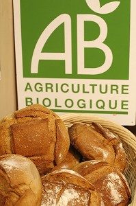 PAIN ISSU DE L'AGRICULTURE BIOLOGIQUE, AB 