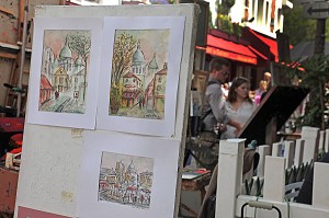 BUTTE MONTMARTRE, PARIS, FRANCE 